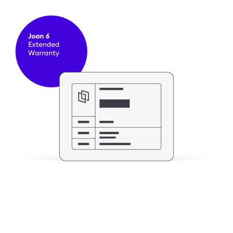 Joan Plus – Extended Warranty for Joan 6